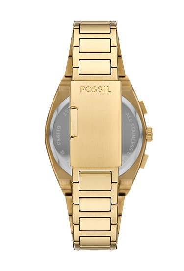Everett 44mm Chronograph Gold-Tone Stainless Steel Watch - Image 3