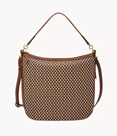 Jolie Leather Hobo Bag