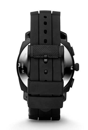 Machine 45mm Chronograph Black Silicone Watch - Image 3