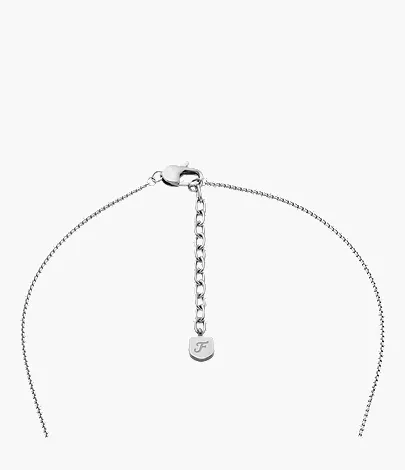 Machine Knurled Texture Stainless Steel Dog Tag Necklace - Image 5
