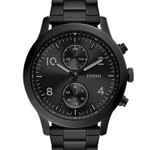 Bennett 45mm Multifunction Black Stainless Steel Watch
