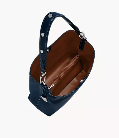 Jessie Leather Bucket Shoulder Bag - Image 3