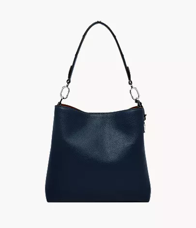 Jessie Leather Bucket Shoulder Bag - Image 4