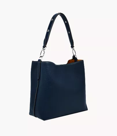 Jessie Leather Bucket Shoulder Bag - Image 5