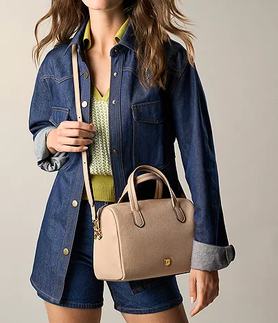 Lainey Leather Satchel - Image 2