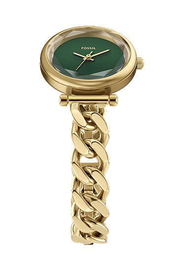 Carlie Mini 28mm Three-Hand Gold-Tone Stainless Steel Watch - Image 5