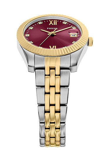 Scarlette 33mm Three-Hand Date Two-Tone Stainless Steel Watch - Image 5