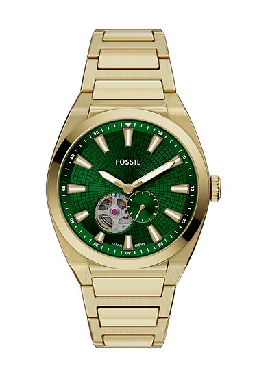 Everett 42mm Automatic Gold-Tone Stainless Steel Watch