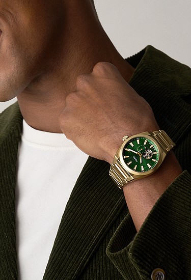 Everett 42mm Automatic Gold-Tone Stainless Steel Watch - Image 2