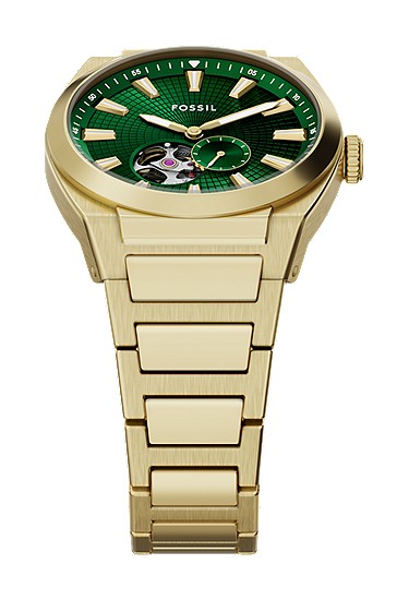 Everett 42mm Automatic Gold-Tone Stainless Steel Watch - Image 5
