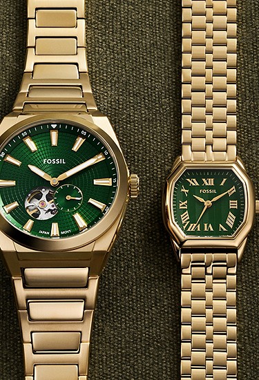 Everett 42mm Automatic Gold-Tone Stainless Steel Watch - Image 9