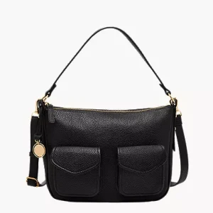Jolie Leather Cargo Crossbody Bag