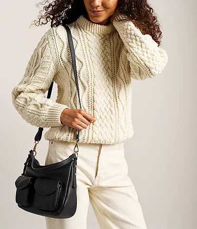 Jolie Leather Cargo Crossbody Bag - Image 2