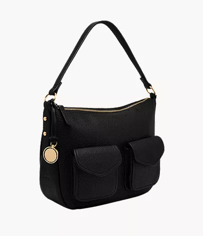 Jolie Leather Cargo Crossbody Bag - Image 5