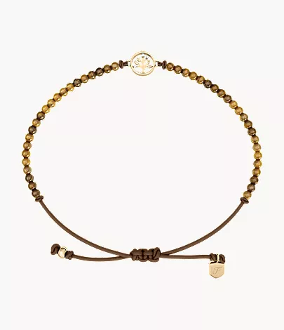 Sutton Mini Moments Brown Beaded Tree of Life Bracelet