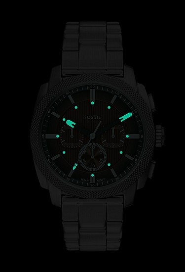 Machine 44mm Chronograph Stainless Steel Watch - Image 7
