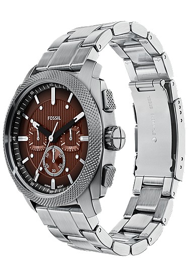 Machine 44mm Chronograph Stainless Steel Watch - Image 8