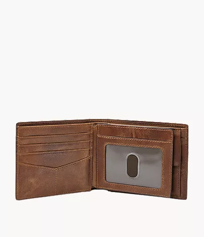 Derrick RFID Large Coin Pocket Bifold - Image 2