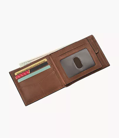 Derrick RFID Large Coin Pocket Bifold - Image 4
