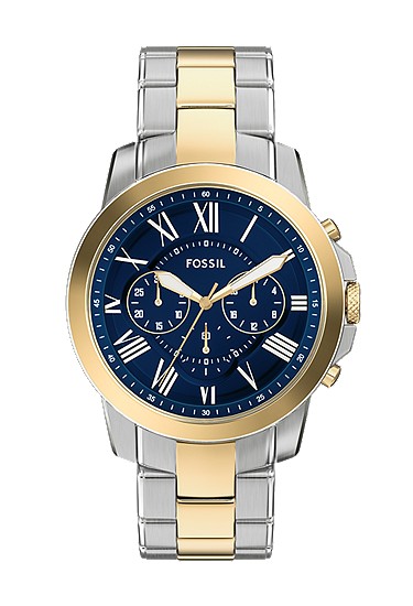 Grant 44mm Chronograph Two-Tone Stainless Steel Watch