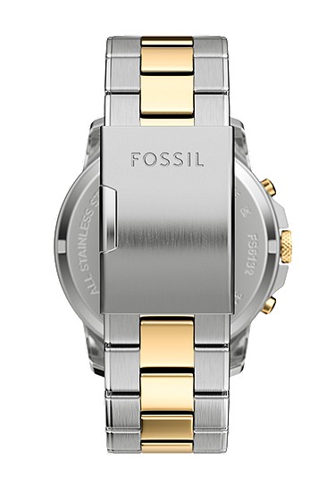 Grant 44mm Chronograph Two-Tone Stainless Steel Watch - Image 3
