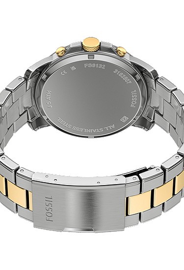 Grant 44mm Chronograph Two-Tone Stainless Steel Watch - Image 6