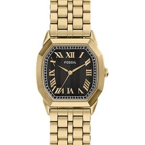 Harlow 33mm Three-Hand Gold-Tone Stainless Steel Watch