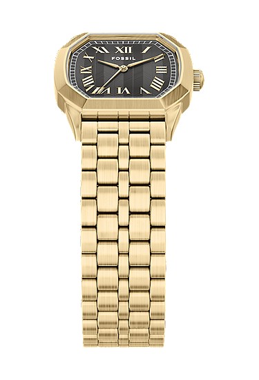 Harlow 33mm Three-Hand Gold-Tone Stainless Steel Watch - Image 5