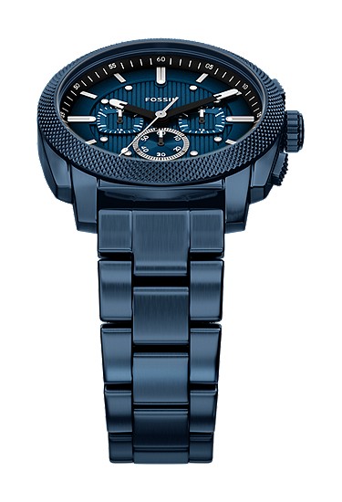 Machine 44mm Chronograph Navy Stainless Steel Watch - Image 5