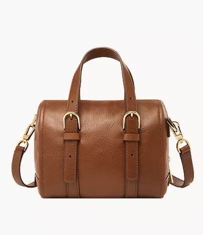 Carlie Leather Mini Satchel - Image 4
