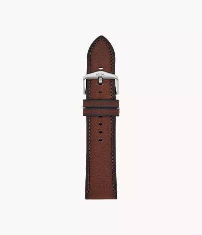 24mm Light Brown LiteHide? Leather Strap