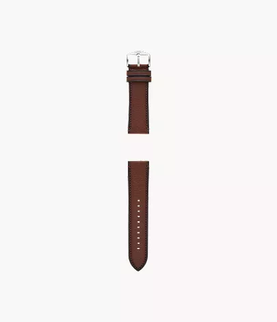 24mm Light Brown LiteHide? Leather Strap - Image 2