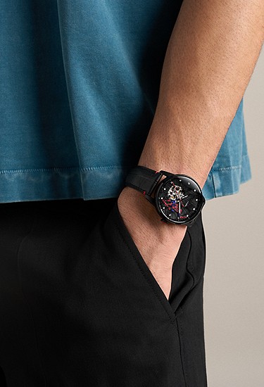 Marvel x Fossil Limited-Edition Spider-Man 42mm Automatic Watch - Image 2