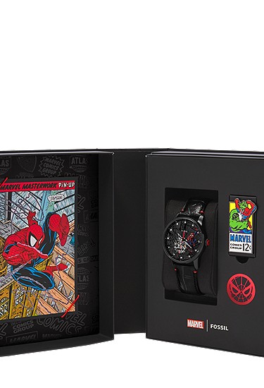 Marvel x Fossil Limited-Edition Spider-Man 42mm Automatic Watch - Image 7