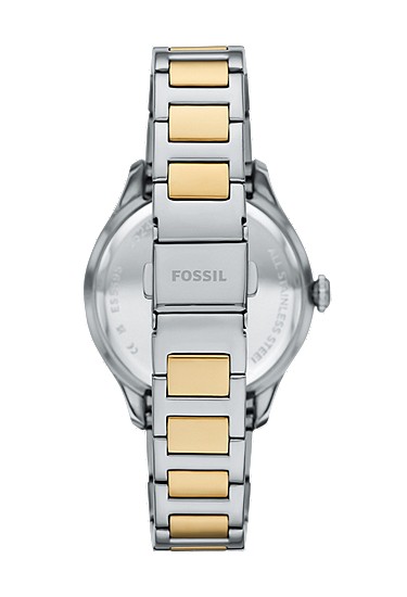 Gilmore 38mm Three-Hand Date Two-Tone Stainless Steel Watch - Image 3