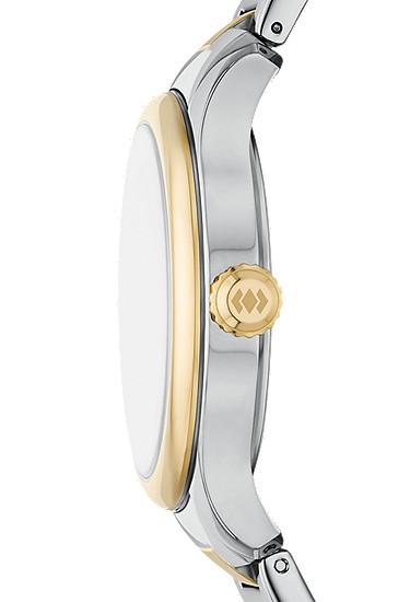 Gilmore 38mm Three-Hand Date Two-Tone Stainless Steel Watch - Image 4