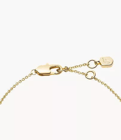 Sutton Heartbeat Gold-Tone Brass Station Bracelet - Image 4