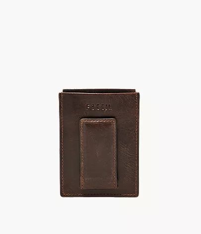 Derrick Leather RFID Magnetic Card Case Wallet - Image 2