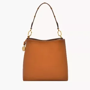 Jessie Leather Bucket Shoulder Bag