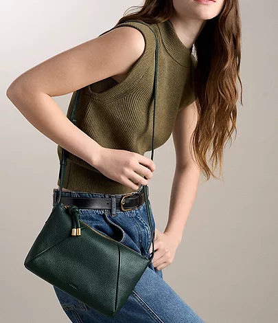 Willa Leather Small Crossbody Bag - Image 2