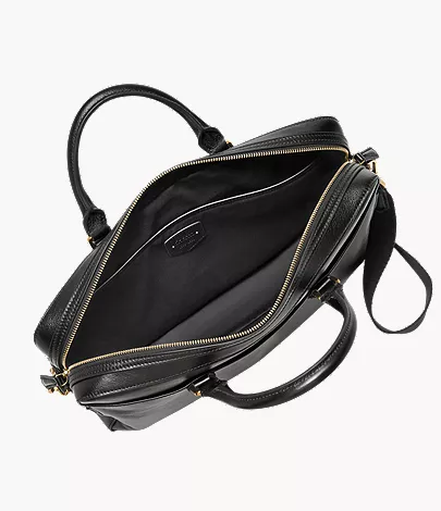 Asher Leather Briefcase - Image 2