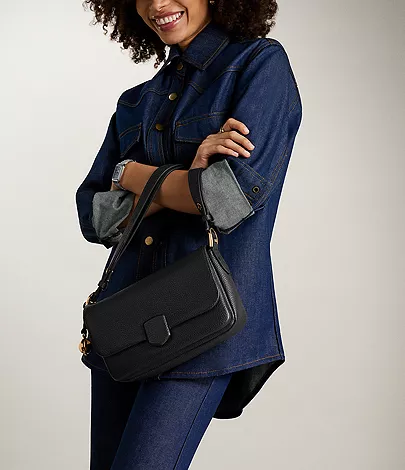 Lennox Leather Convertible Shoulder Bag - Image 2