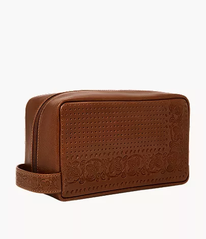 Gift Leather Dopp Kit - Image 4