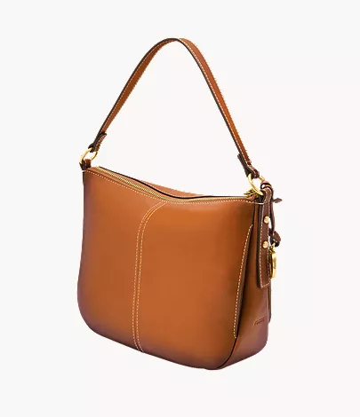 Jolie Leather Small Bucket Crossbody Bag - Image 6