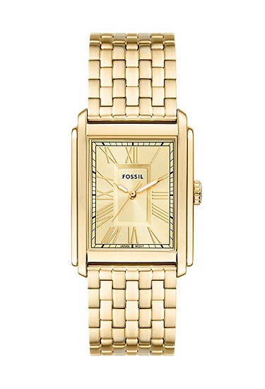 Carraway 30mm Three-Hand Gold-Tone Stainless Steel Watch
