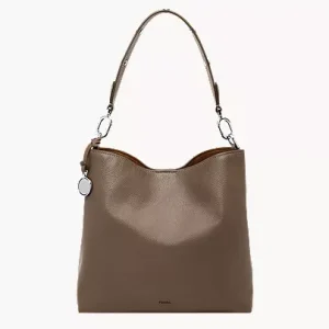 Jessie Leather Bucket Shoulder Bag