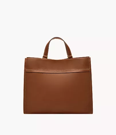 Gemma Leather Small Tote - Image 4