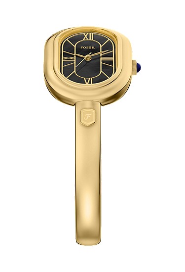 Sloan 25mm Three-Hand Gold-Tone Stainless Steel Watch Bangle - Image 5