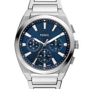 Everett 44mm Chronograph Stainless Steel Watch