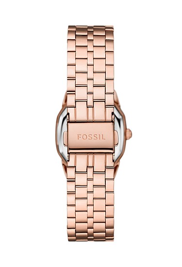 Harlow 27mm Three-Hand Rose Gold-Tone Stainless Steel Watch - Image 3